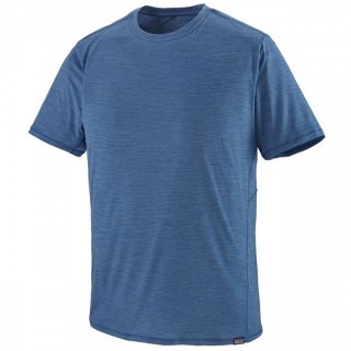 Patagonia Mens Capilene Cool Lightweight Shirt - ultraleichtes Kurzarm-Funktionsshirt Herren Superior Blue - Light Superior Blue X-Dye 52 / L