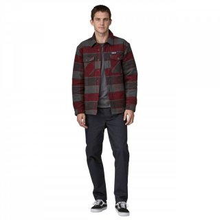 Patagonia Mens Insulated Fjord Flannel Shirt - Herren ink black XXL