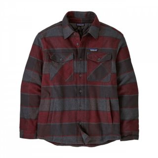 Patagonia Mens Insulated Fjord Flannel Shirt - Herren ink black XXL