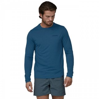 Patagonia Mens Long-Sleeved Capilene Cool Daily Graphic Shirt Waters - schnell trocknendes Langarmshirt Herren