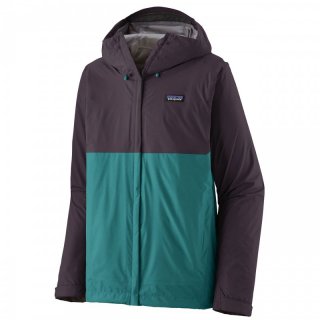Patagonia Mens Torrentshell 3L Jacket - 3 Lagen Hardshelljacke Regenjacke Herren mit Unterarmbelftung obsidian plum 52 / L