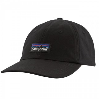 Patagonia P-6 Label Trad Cap - klassische Baseballkappe black One Size