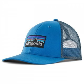 Patagonia P-6 Logo Lopro Trucker Hat - luftdurchlässige Truckercap vessel blue