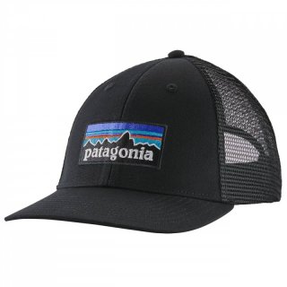 Patagonia P-6 Logo Lopro Trucker Hat - Baseballkappe black