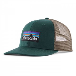Patagonia P-6 Trucker - luftdurchlssige Truckercap potters red