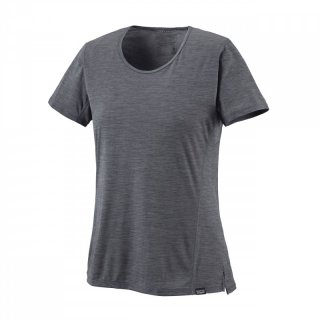 Patagonia Womens Cap Cool Lightweight Shirt - smolder blue L