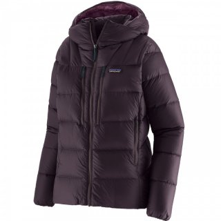 Patagonia Womens Fitz Roy Down Hoody - Trekking-Daunenjacke Damen mit Kapuze obsidian plum S / 38