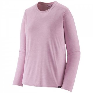 Patagonia Womens L/S Cap Cool Daily Shirt - Langarmshirt Damen milkweed mauve 44 / XL