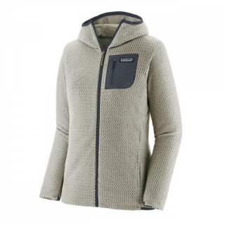Patagonia Womens R1 Air Full-Zip Hoody - Damen wool white 42 / L