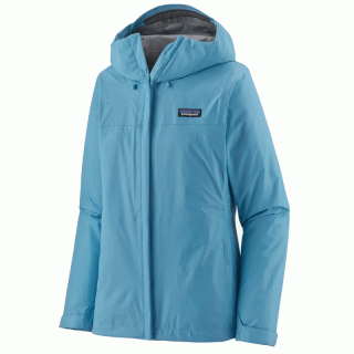 Patagonia Womens Torrentshell 3L Jacket -  Hardshelljacke/Regenjacke Damen mit Unterarmbelüftung lago blue 40  / M