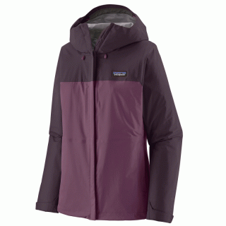 Patagonia Womens Torrentshell 3L Jacket -  Hardshelljacke/Regenjacke Damen mit Unterarmbelftung night plum  38 / S