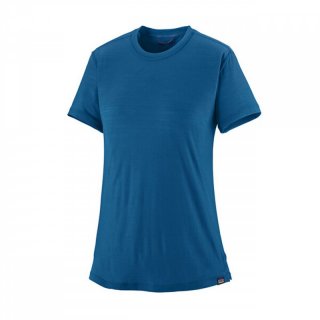 Patagonia Ws Cap Cool Merino Blend Shirt - endless blue M
