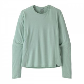 Patagonia Ws LS Cap Cool Sun Shirt - Damen thermalbluethinicex-dye XL