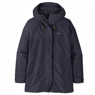 Patagonia Ws Outdoor Everyday Rain Jacket - l�ssige Regenjacke sunken blue 46 / XXL