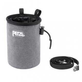Petzl Bandi - Chalkbag mit einstellbarem Hüftgurt grey One Size