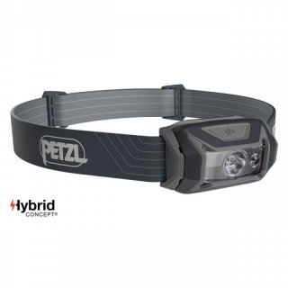 Petzl Tikka - Outdoor LED-Stirnlampe, 350 Lumen grau
