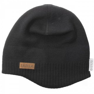 STILA Hill - Strickmtze mit winddichtem Stirnband black One Size