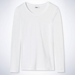 SCHIESSER Revival Shirt 1/1 Ina | Langarmshirt Damen wei M/ 38