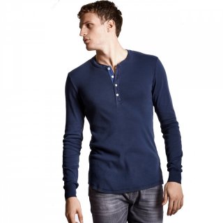 SCHIESSER Revival Shirt Karl-Heinz - Langarm-Shirt Baumwolle Herren