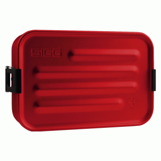 SIGG Metal Box plus - Aluminium-Brotbox/Brotdose red L