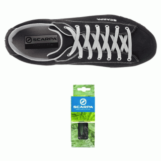 Scarpa Lace Lifesyle Schnrsenkel flach grau 160 cm
