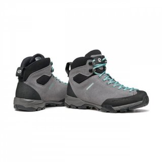 Scarpa Mojito Hike GTX Women Wanderschuhe Damen smoke jade 41 / 7 UK