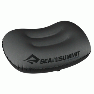 Sea to Summit Aeros Ultralight Pillow | ultraleichtes aufblasbares Reisekissen regular grey