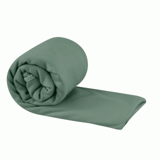 Sea to Summit Pocket Towel platzsparendes Reisehandtuch sage S