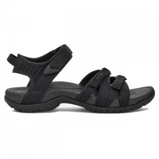 Teva Tirra Womens - bequeme Outdoorsandale Damen black/black 37 / 6 US
