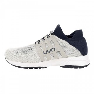 UYN Nature Tune - Merinowolle Sneaker/Freizeitschuhe Herren pearlgrey carbon grey 42