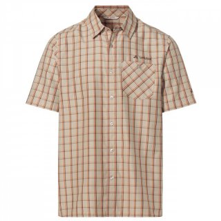 VAUDE Mens Albsteig Shirt III - Kurzarm-Hemd Herren linen 54 / XL