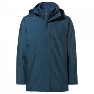 VAUDE Mens Idris 3in1 Parka IV - Doppeljacke Herren dark sea 56 / XXL