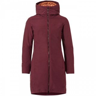 VAUDE Womens Annecy 3in1 Coat III - wasserdichter Doppelmantel dark cherry 44 / XL