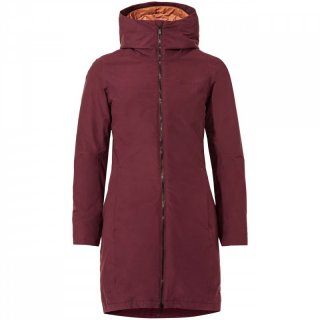 VAUDE Womens Annecy 3in1 Coat III - wasserdichter Doppelmantel dark cherry 44 / XL