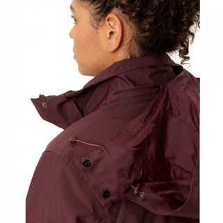 VAUDE Womens Idris 3in1 Parka II - wasserdichte Doppeljacke Damen dark oak 46 / XXL