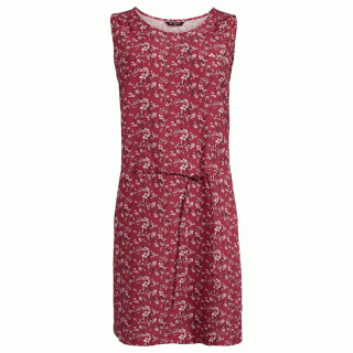 VAUDE Womens Lozana Print Dress III - red cluster 42 / L