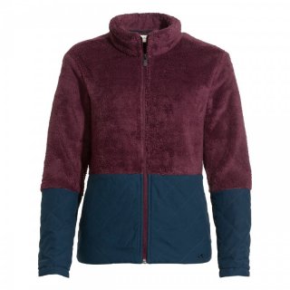 VAUDE Womens Manukau Fleece Jacket - Fleecejacke Damen cassis 46 / XXL