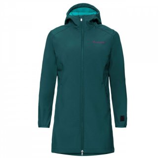 VAUDE Womens Moena Softshell Parka - Softshell-Parka Damen mallard green 42 / L