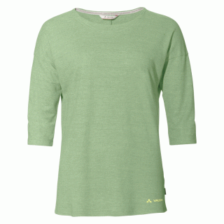 VAUDE Womens Neyland 3/4 T-Shirt - lockeres 3/4-Arm Shirt Damen aloe vera L / 42