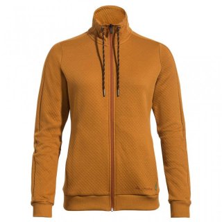 VAUDE Womens Redmont Cotton Jacket - Freizeitjacke Damen mit Stepp-Optik slit brown 38 / S