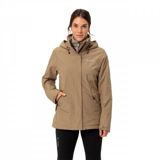 VAUDE Womens Rosemoore 3in1 Jacket II - Damen oat 46 / XXL