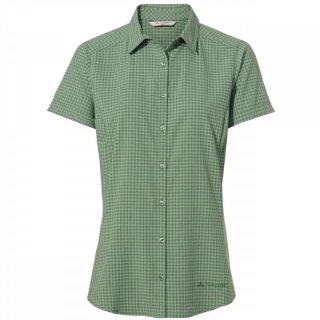 VAUDE Womens Seiland Shirt III - Kurzarm-Wanderbluse Damen agave 40 / M