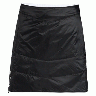 VAUDE Womens Sesvenna Reversible Skirt - warm wattierter Wenderock black white 38 / S