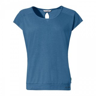 VAUDE Womens Skomer T-Shirt III - bequemes Kurzarm-Shirt Damen  ultramarine 38 / S