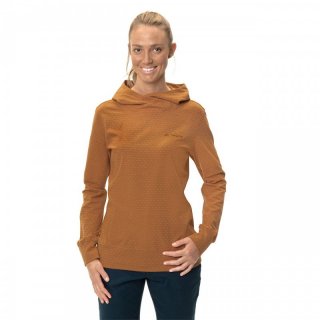 VAUDE Womens Tuenno Pullover - Kapuzenpullover für Damen silt brown 38 / S