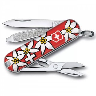 Victorinox Classic SD Serie 58 mm - Mini-Taschenmesser, 5 Werkzeuge navy camouflage