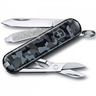 Victorinox Classic SD Serie 58 mm - Mini-Taschenmesser, 5 Werkzeuge camouflage