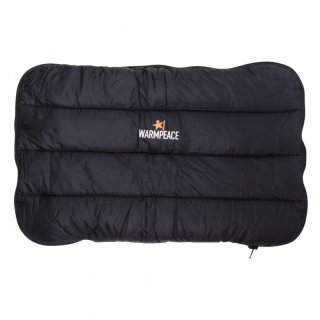 Warmpeace Down Pillow Zip - komprimierbares Reisekissen black One Size
