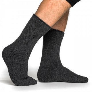 Woolpower Socks 600 - dicke Merinowolle-Wintersocken Unisex grey 36-39