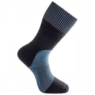Woolpower Socks Skilled Classic 400 - Wollsocken Unisex  dunkelmarine/nordblau 36-39